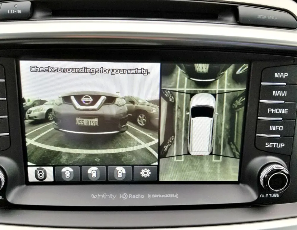 Dash cam on the 2018 Kia Sorento.