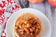 Bodybuilding Breakfast - Luscious Apple Cinnamon Protein Pancakes