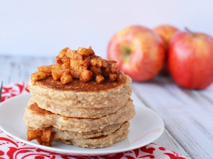Bodybuilding Breakfast Apple - Cinnamon Protein Pancakes