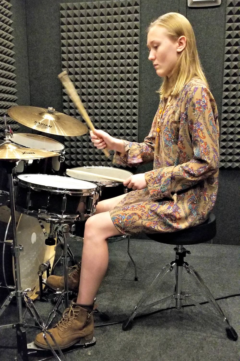 My Daughter is Learning How to Play Drums and So Much More #GuitarCenter AD