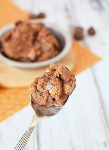 Chocolate Peanut Butter Cookie Dough Recipe