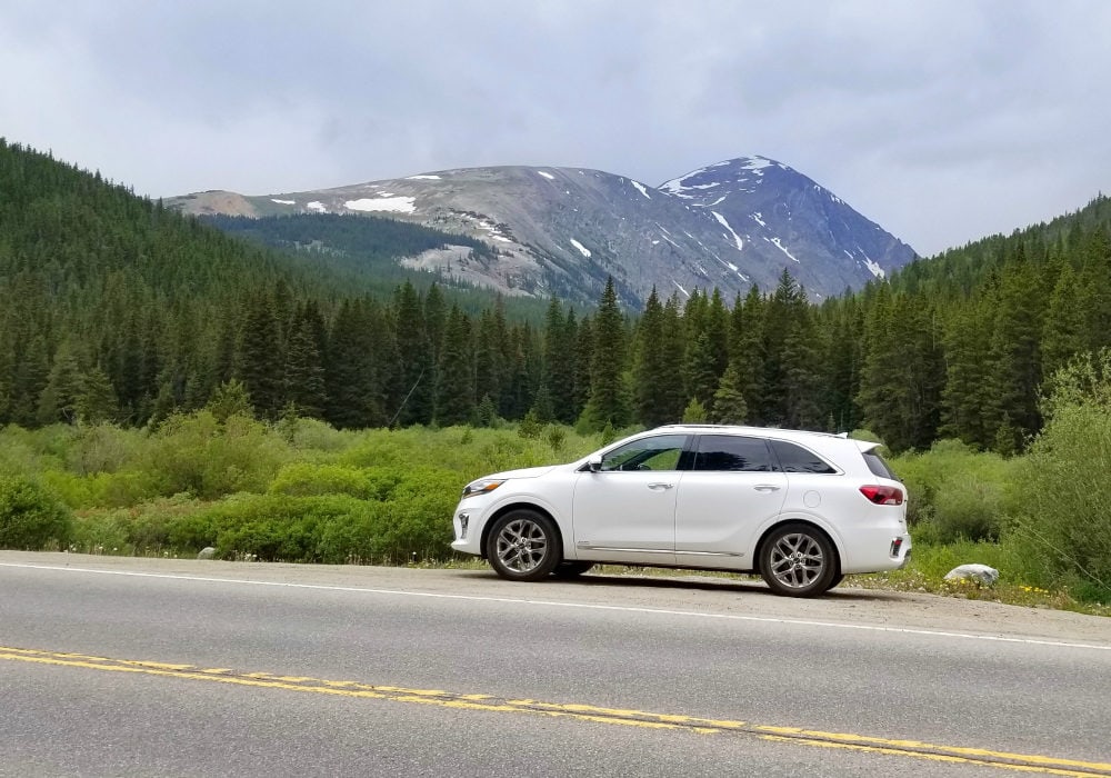 Family road trip through Colorado in the 2019 Kia Sorento. It's the best midsize SUV!