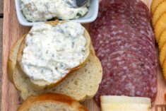 Cheesy garlic butter spread recipe