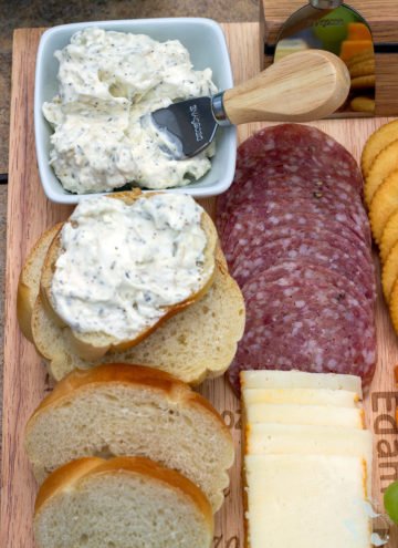 Cheesy garlic butter spread recipe