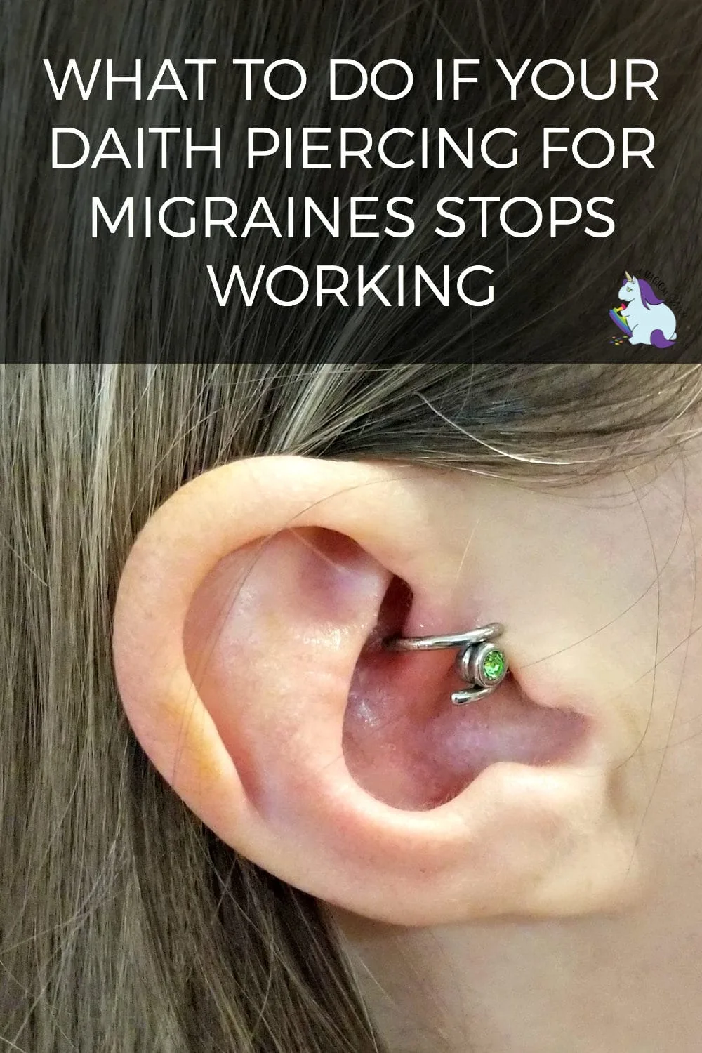 Migraine pressure point on sale earring