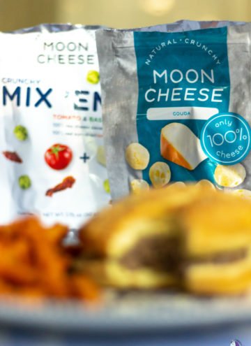 Juiciest and most flavorful homemade burger recipe with Moon Cheese