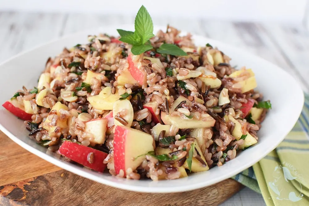 Wild rice salad