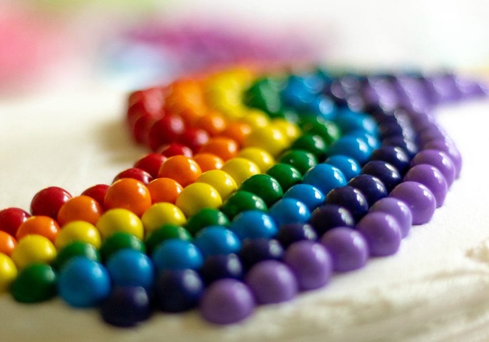 rainbow cake decorating made easy