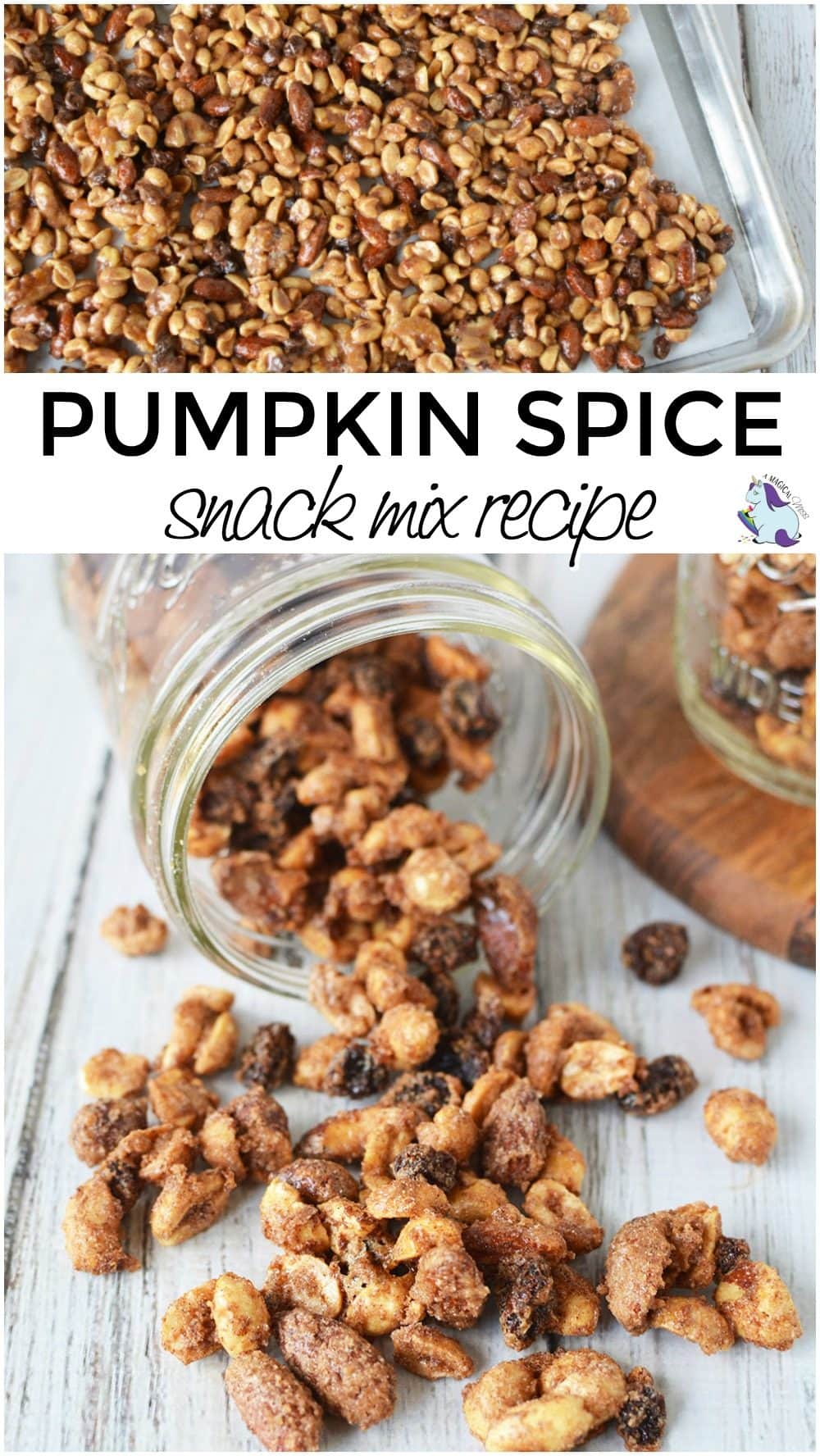 Pumpkin Spice Sweet and Salty Snack Mix Recipe