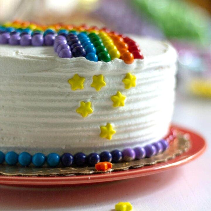 Rainbow Drip Cake - XO, Katie Rosario
