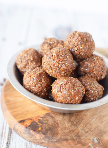 Double Chocolate Energy Balls Recipe
