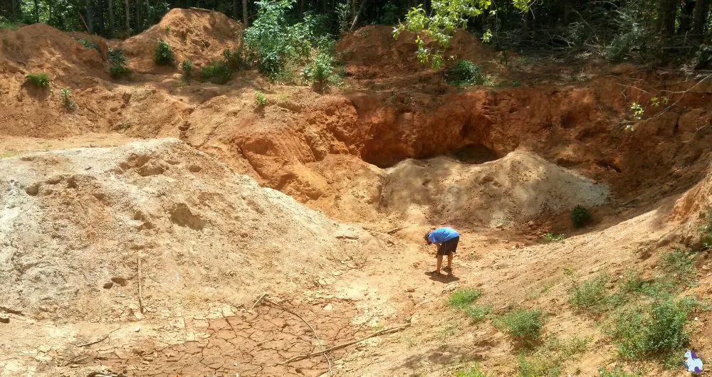 Family friendly quartz mining in South Carolina.