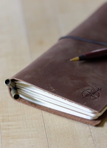 Travel Gifts for Women with Wanderlust - a good journal is a must