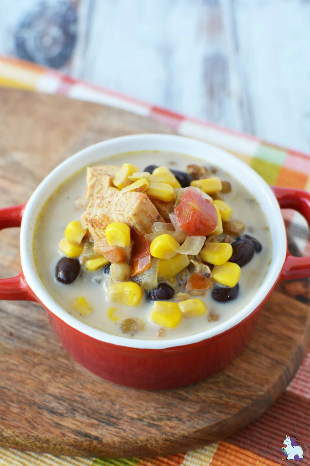 Super yummy southwest chicken lentil chowder recipe