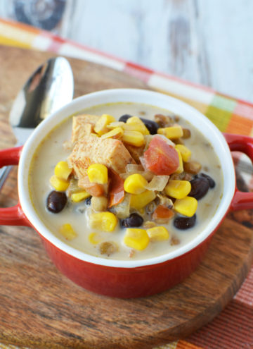 Slow Cooker Southwest Chicken Lentil Chowder Recipe