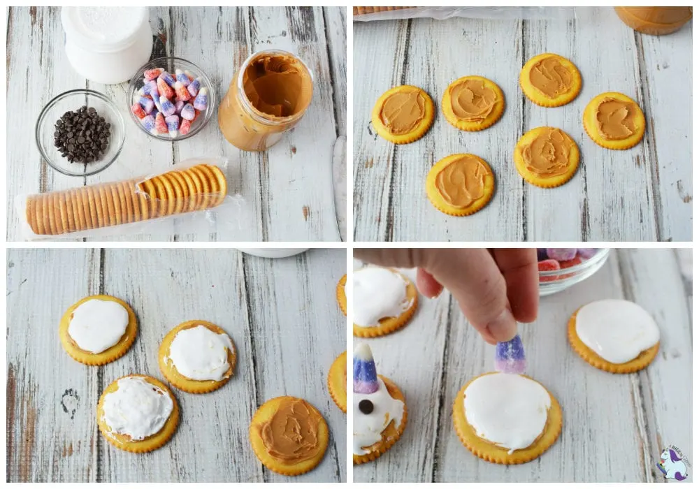 Unicorn Snacks Recipe Steps