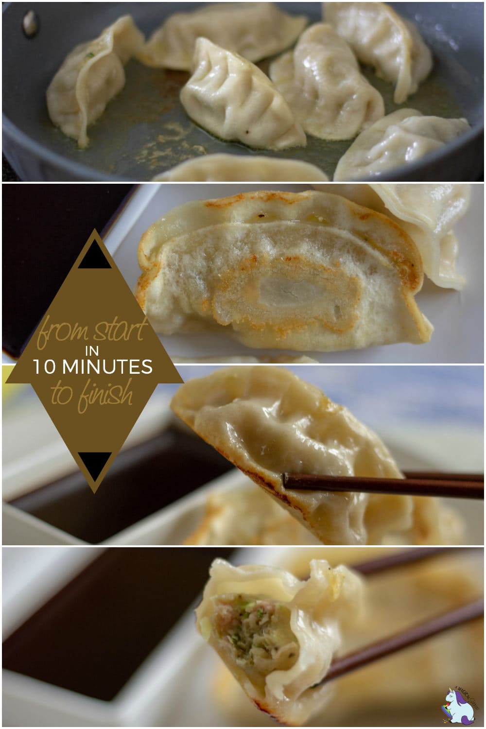 potstickers ready in just 10 minutes