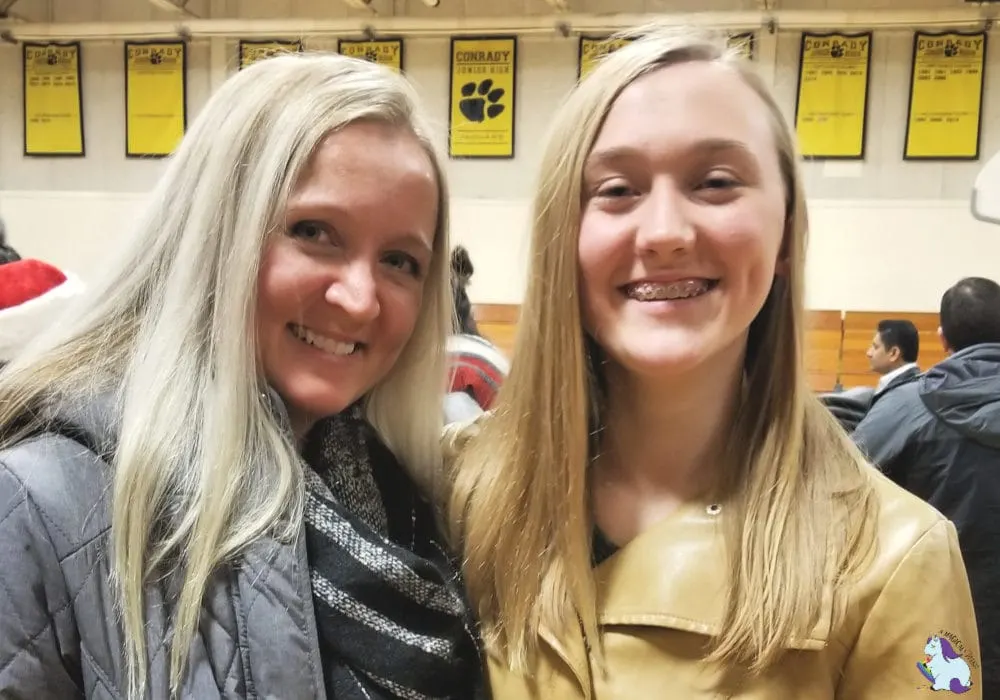 Mom and daughter, Shelley VanWitzenburg and Chesney Gooding