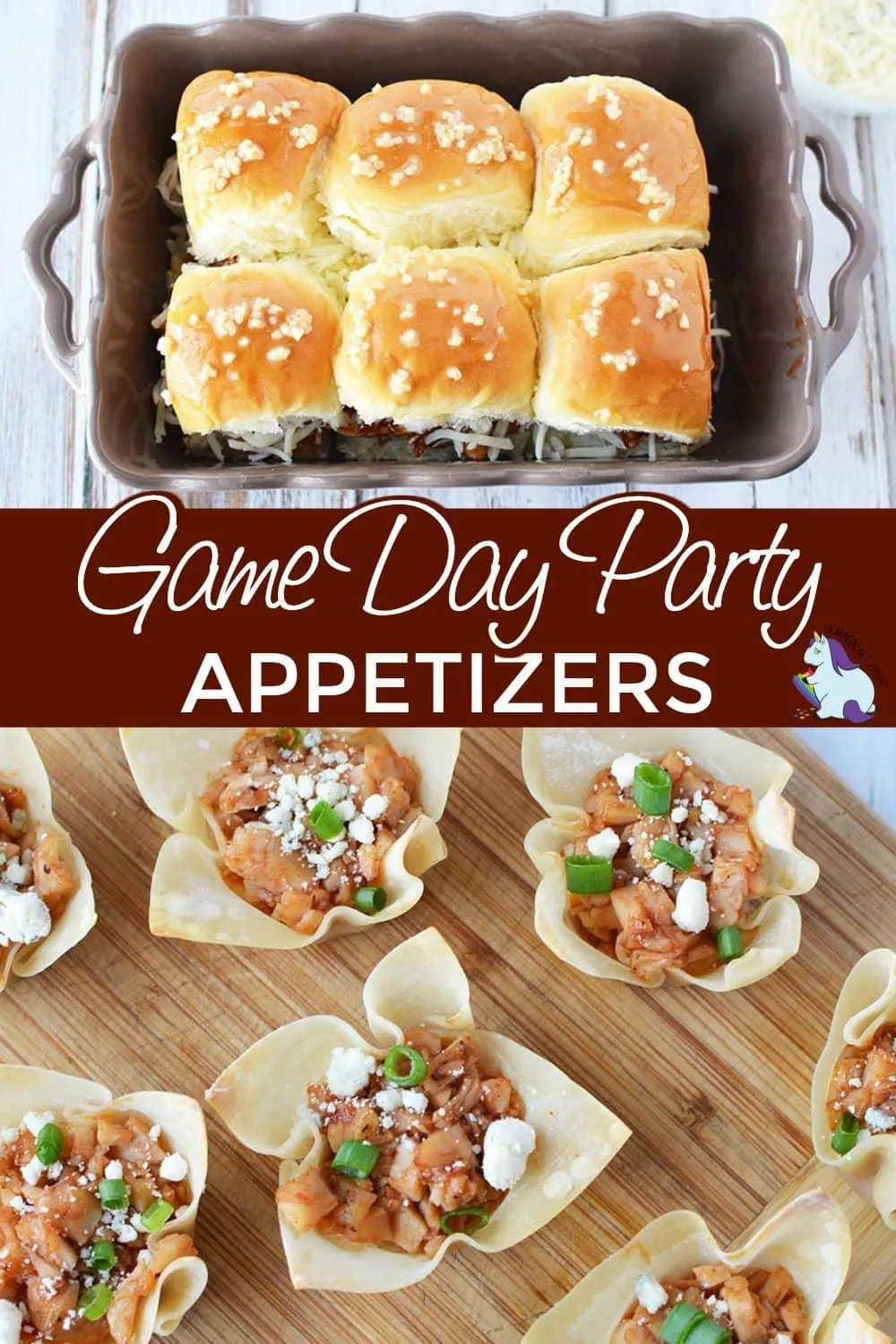 Sliders and bites that are great for game day snacks.
