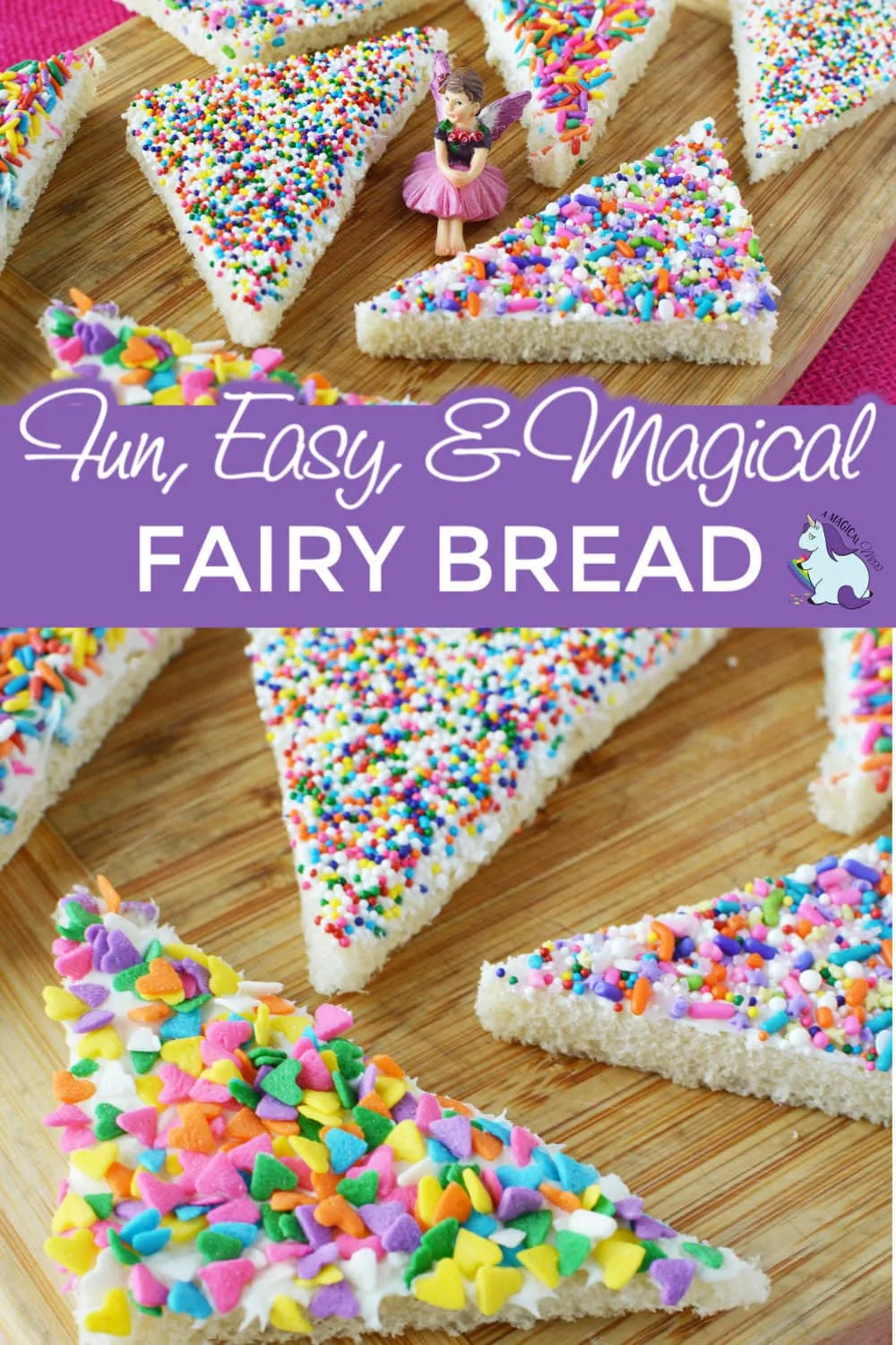 Magical Fairy Bread Recipe.