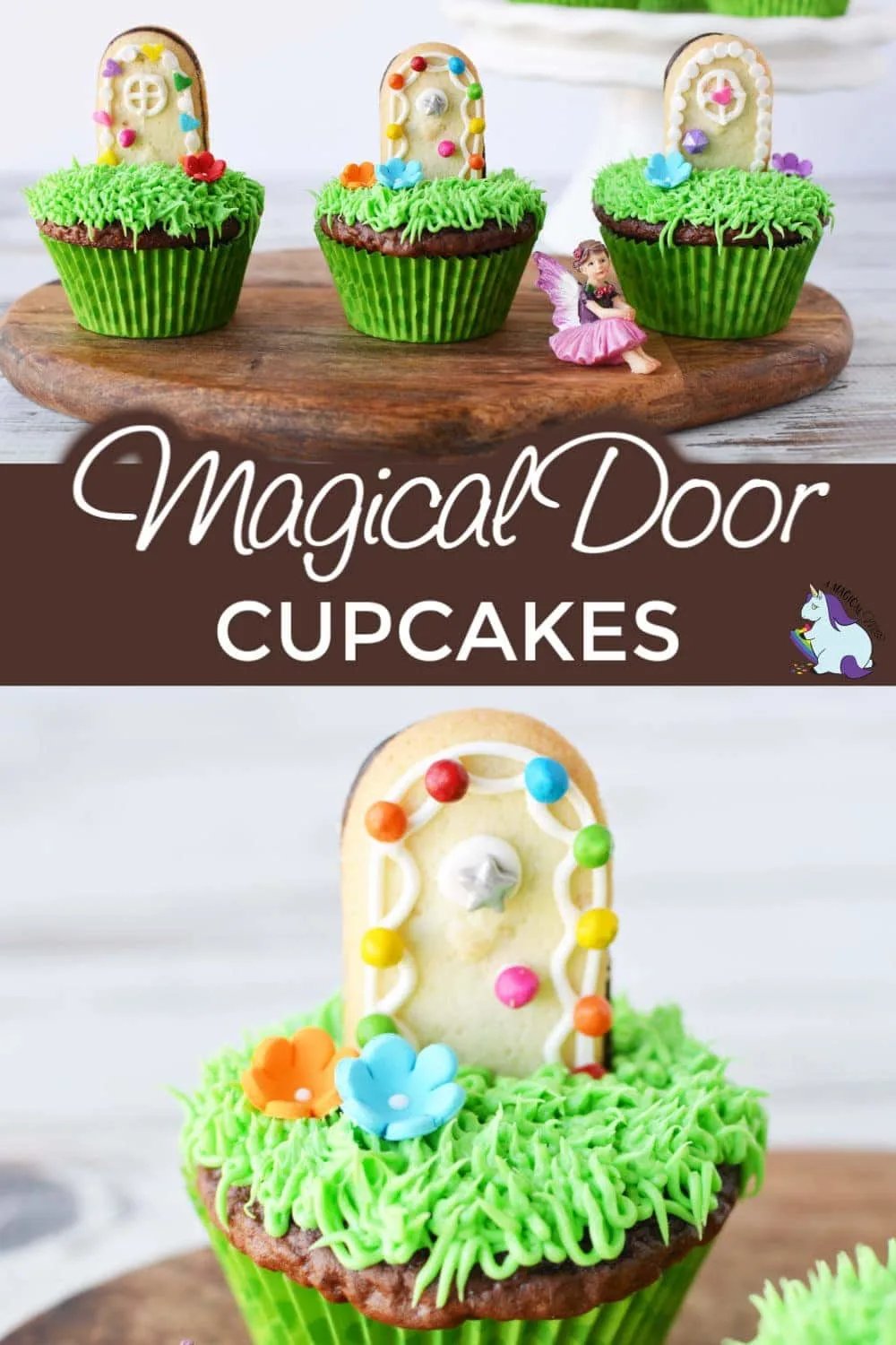 Easy Magical Door Cupcakes