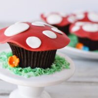 Magical Fairy Toadstool Cupcakes