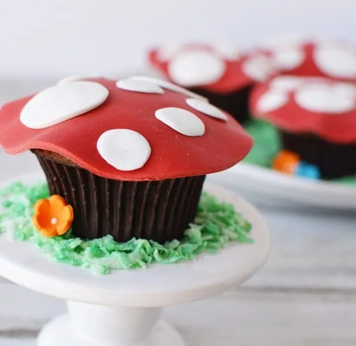 Magical Fairy Toadstool Cupcakes