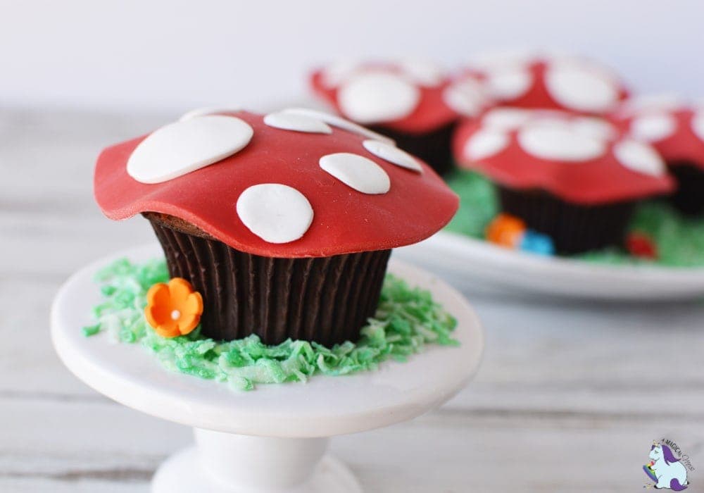 Magical Fairy Toadstool Cupcakes