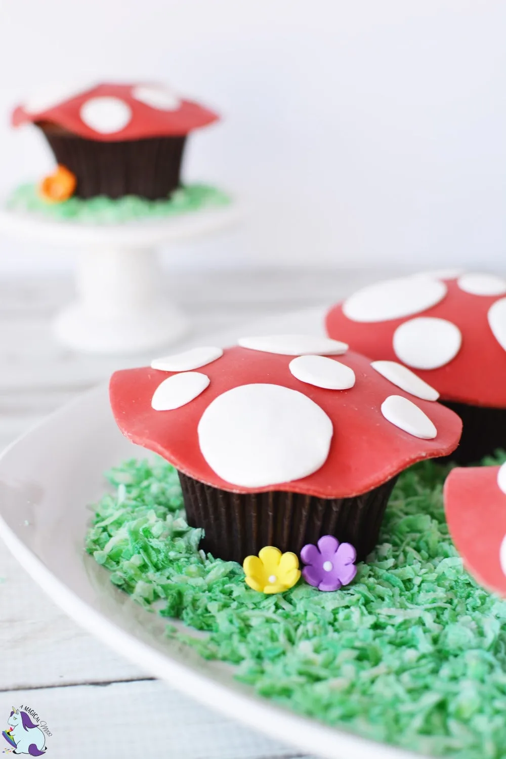 Woodland Fairy Toadstool Cupcakes