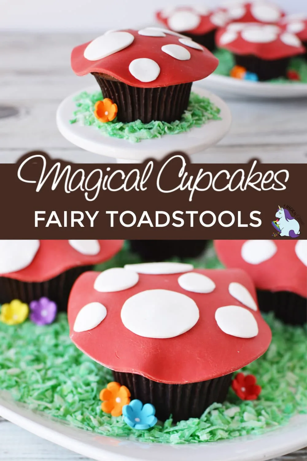 Magical Cupcakes - Fairy Toadstools