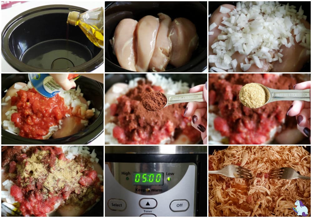slow cooker pulled chicken recipe