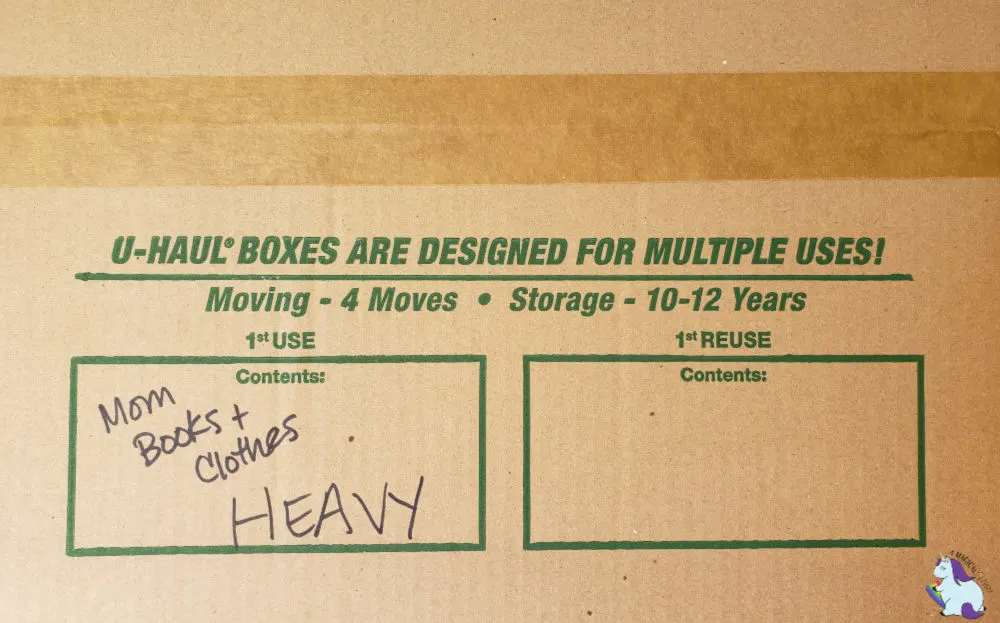 Tips for packing boxes