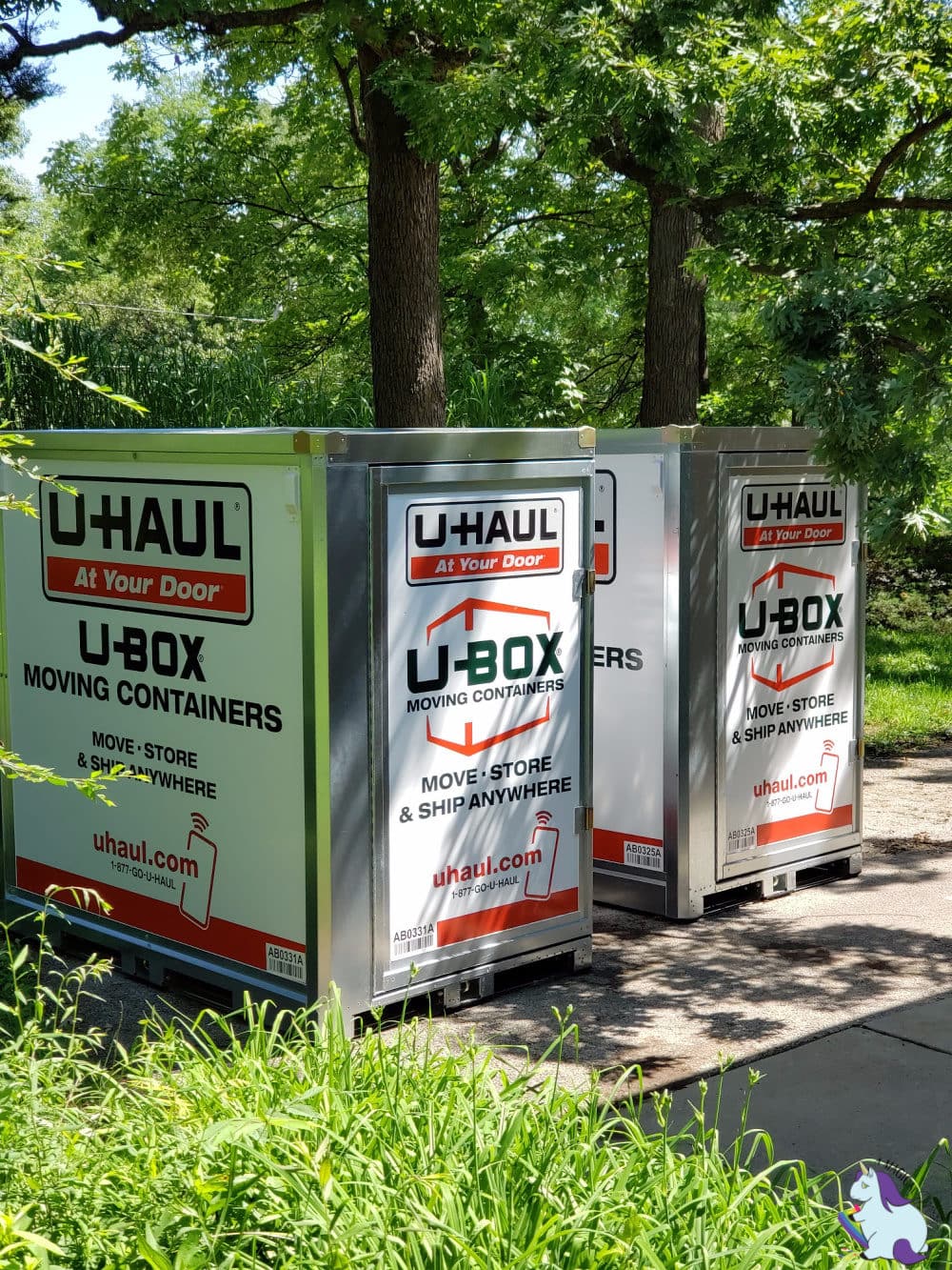 U-Haul U-Box Containers