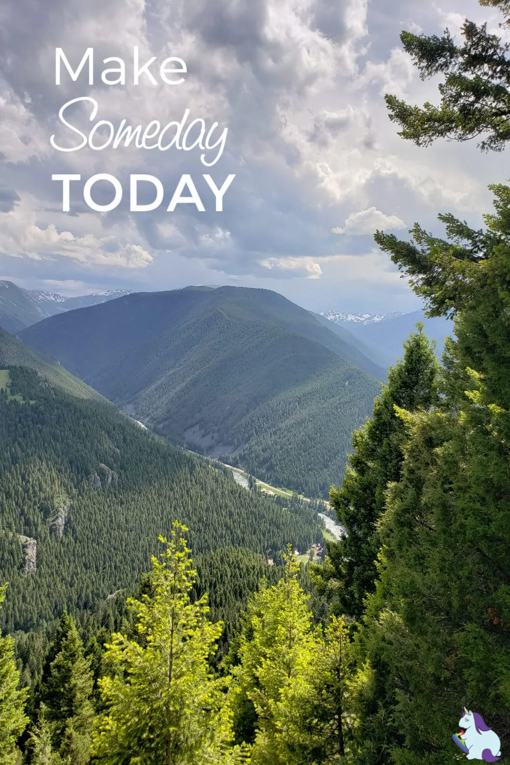 view from Storm Castle Peak Montana - Make Someday Today