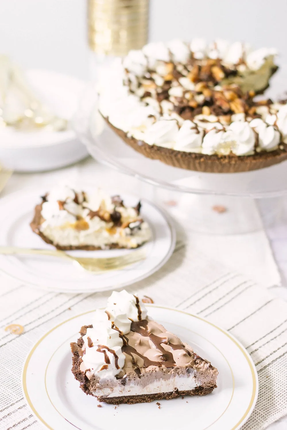 Edwards Pies on a table.