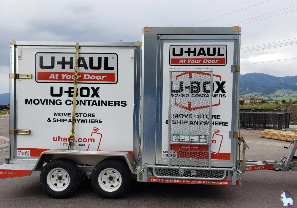 U-Box Containers from U-Haul