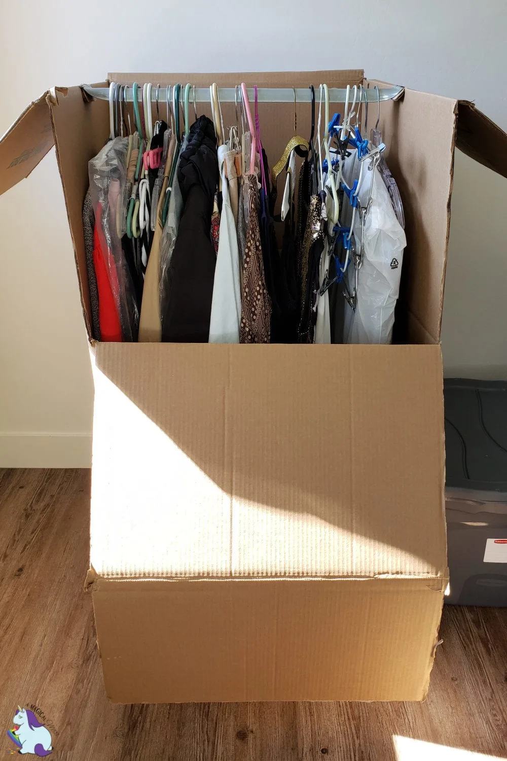 U-Haul Wardrobe boxes