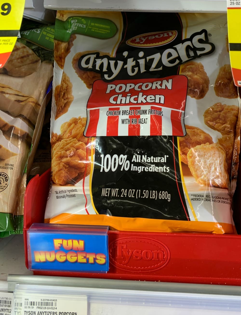 Popcorn Chicken at Meijer