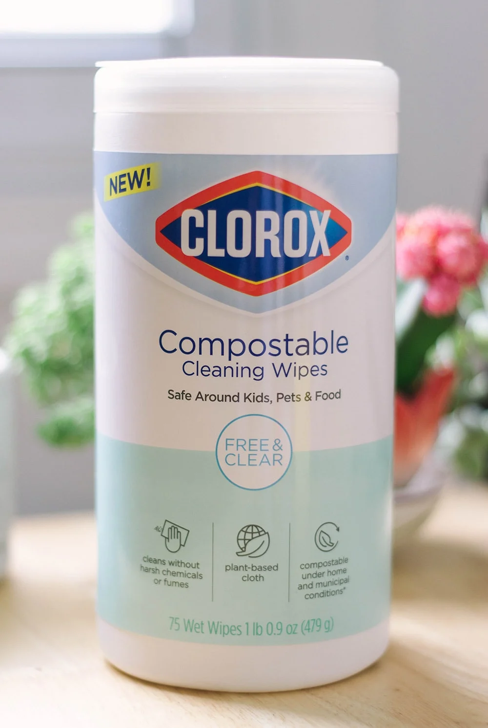Clorox Compostable Wipes.