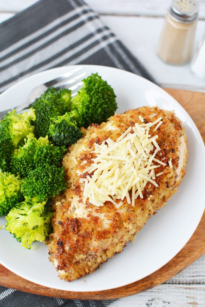 Easy Parmesan Crusted Chicken Recipe - Juicy & Crispy!