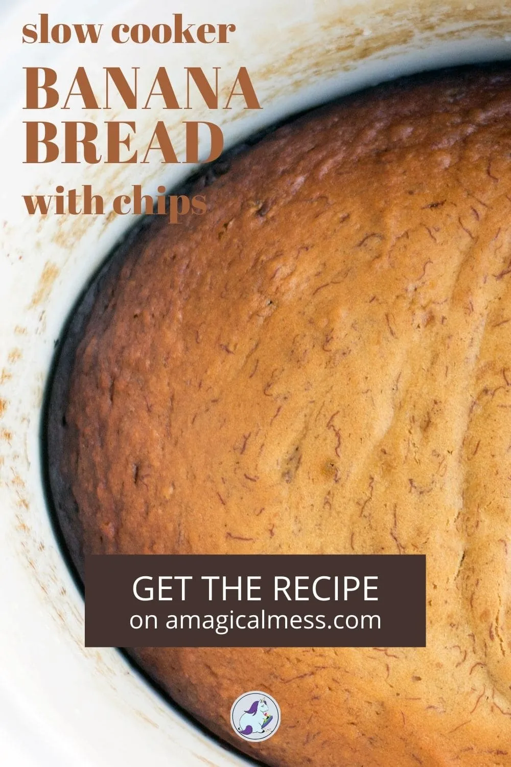 banana bread in a slow cooker