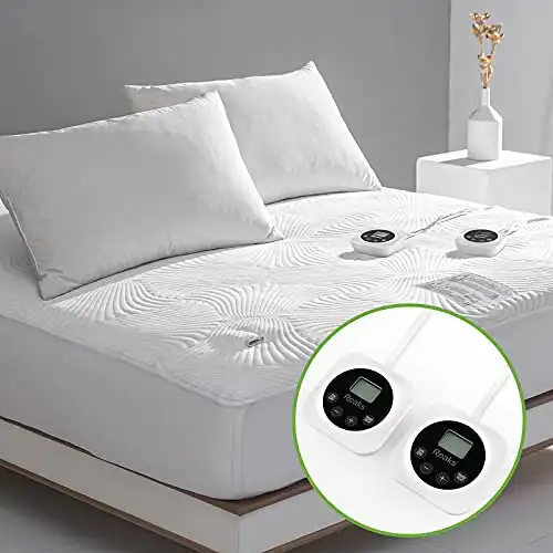 Zoned Heated Mattress Pad Cover
