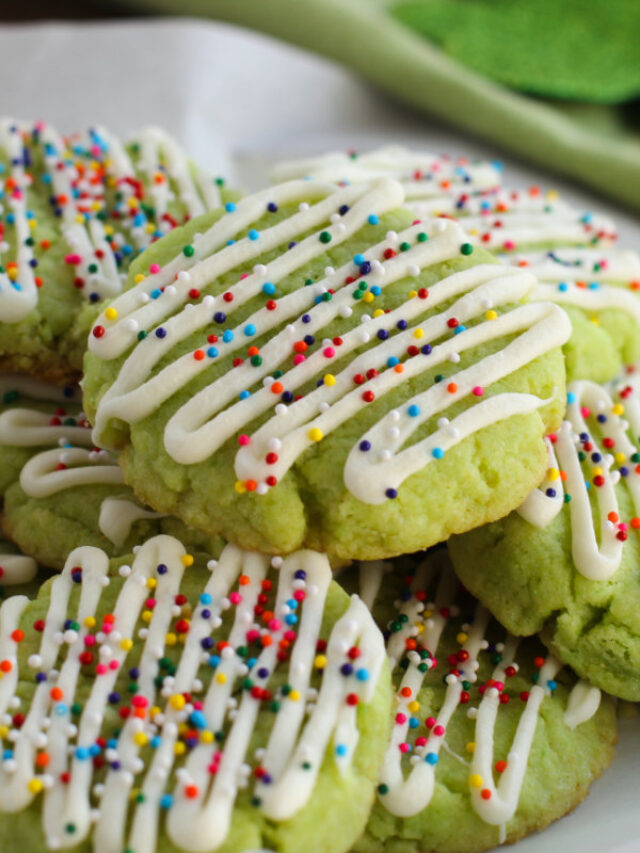 Chewy and Refreshing Lime Cake Mix Cookies Story