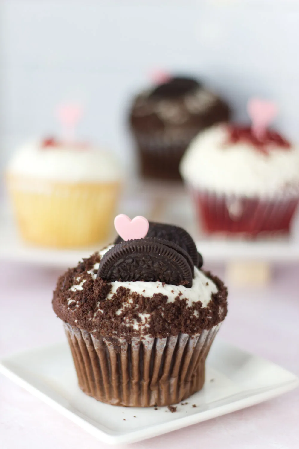 Cookies and cream cupcake from Crumbs Bakeshop. 