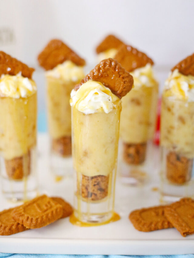 Creamy and Crunchy RumChata Pudding Shots