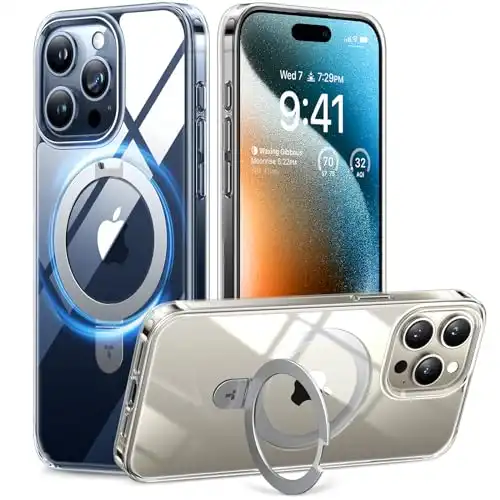 Magnetic Ostand for iPhone 15 Pro Max Case