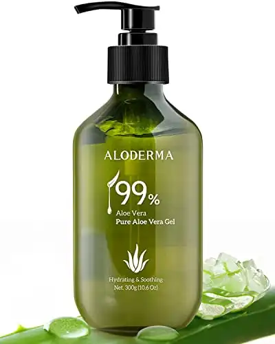 Aloderma 99% Organic Aloe Vera Gel