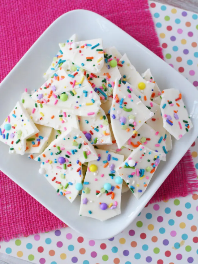 Funfetti Frenzy: How to Make Delicious Funfetti Bark Candy Story