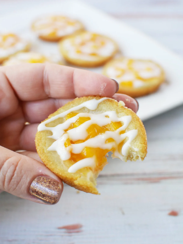 Peach Pie Cookies Recipe with Sugar Cookie Crust Story