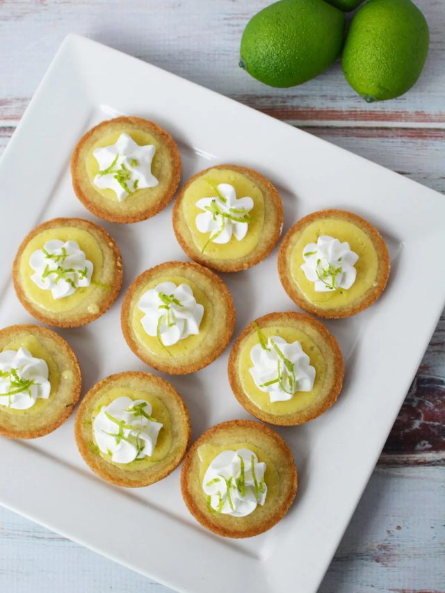 Shortcut Key Lime Pie Cookies with Zesty Topping Story